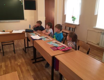 Очередные занятия дошкольной группы по методике Русской Классической Школы